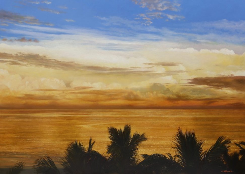 南洋の海｜新潟の画家｜橋本直行